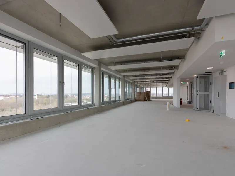 Neubau Büroflächen im Donau Tower