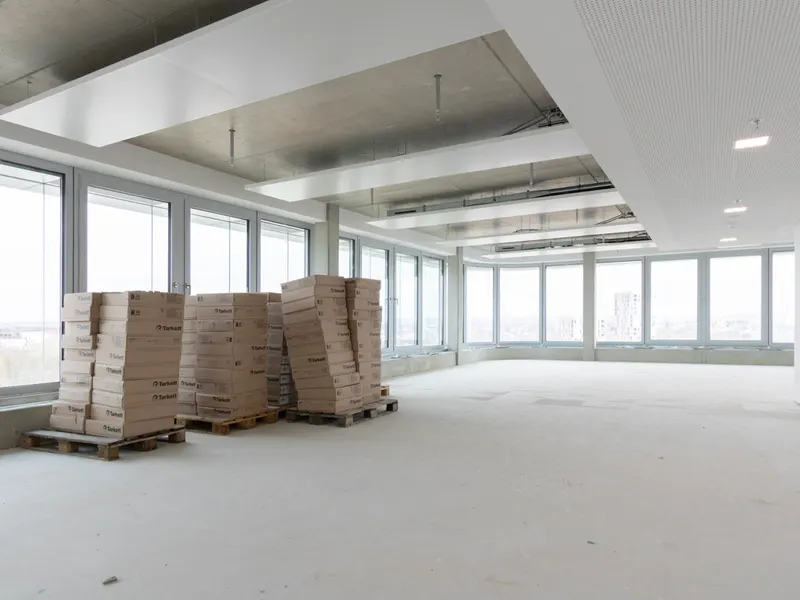 Neubau Büroflächen im Donau Tower