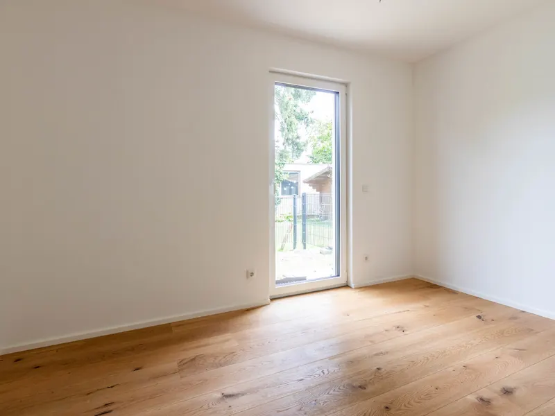 Neubau in Haunwöhr: 2-Zimmer-Gartenwohnung