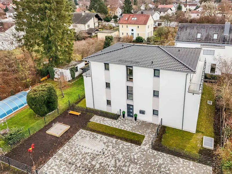 Neubau in Haunwöhr: 2-Zimmer-Gartenwohnung