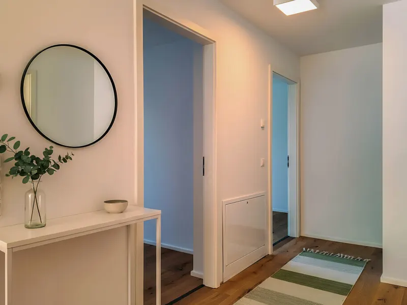 Sofort bezugsfreier Neubau: 3-Zimmer-Wohnung mit Balkon