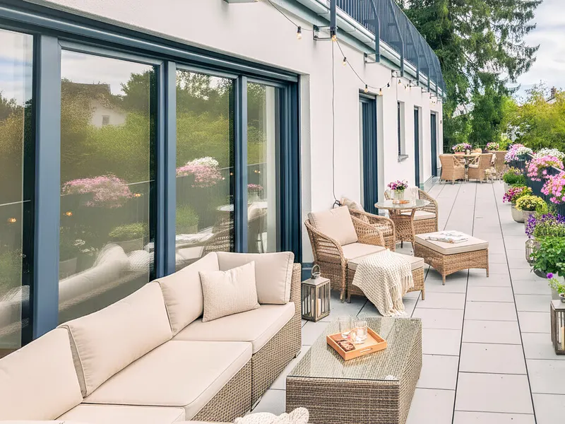 Sofort bezugsfreier Neubau: 3-Zimmer-Wohnung mit Balkon