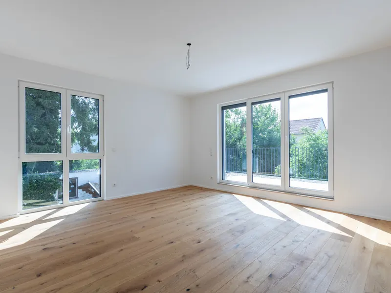 Sofort bezugsfreier Neubau: 3-Zimmer-Wohnung mit XXL-Balkon