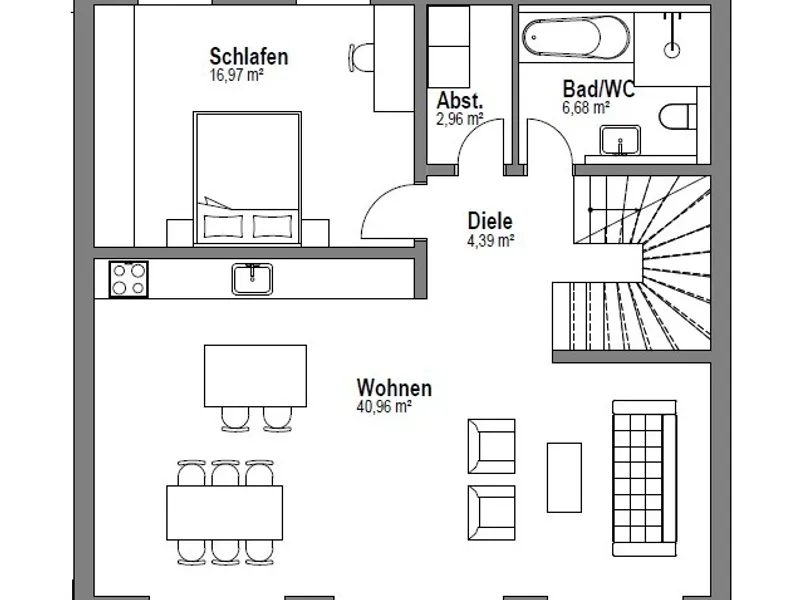 Urbanes Stadthaus mit Garten in Haunwöhr