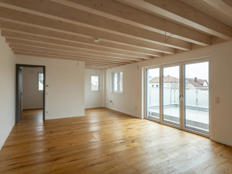 Hochwertige Neubauwohnung mit großer Terrasse im 1. Obergeschoss mit Aufzug!