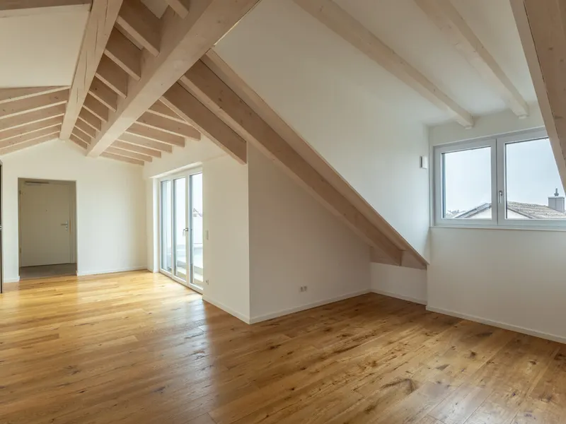 Gemütliche Neubau-Dachgeschosswohnung mit Dachterrasse in ruhiger Lage von Gaimersheim!