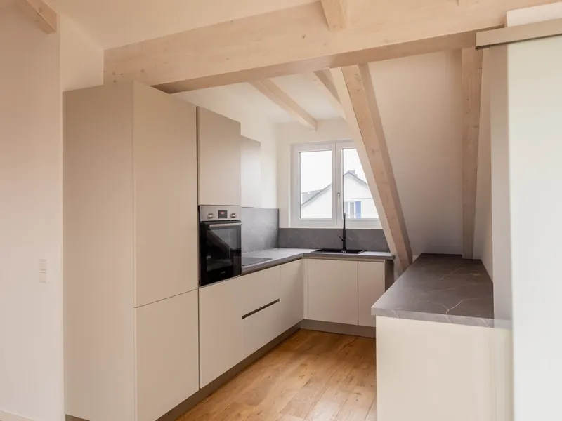 Gemütliche Neubau-Dachgeschosswohnung mit Dachterrasse in ruhiger Lage von Gaimersheim!