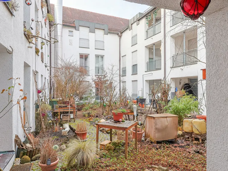 2-Zimmer-Altstadtwohnung mit malerischem Innenhof