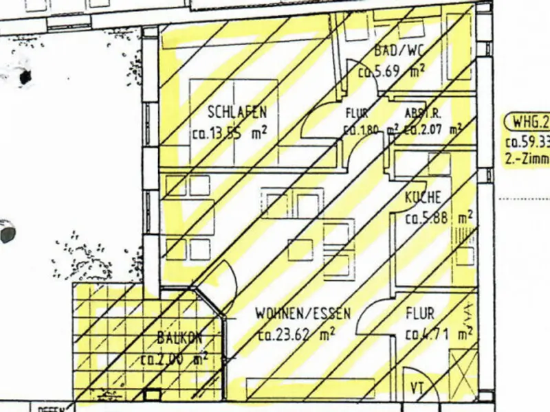 2-Zimmer-Altstadtwohnung mit malerischem Innenhof