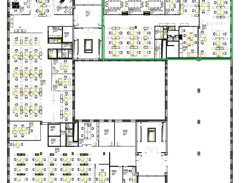 Moderne Bürofläche in Autobahnnähe