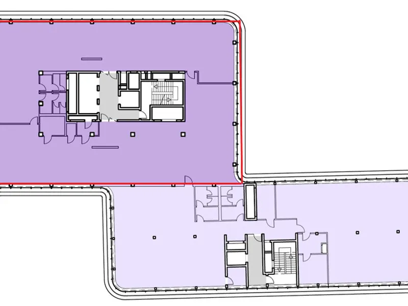 Neubau Büroflächen im Donau Tower