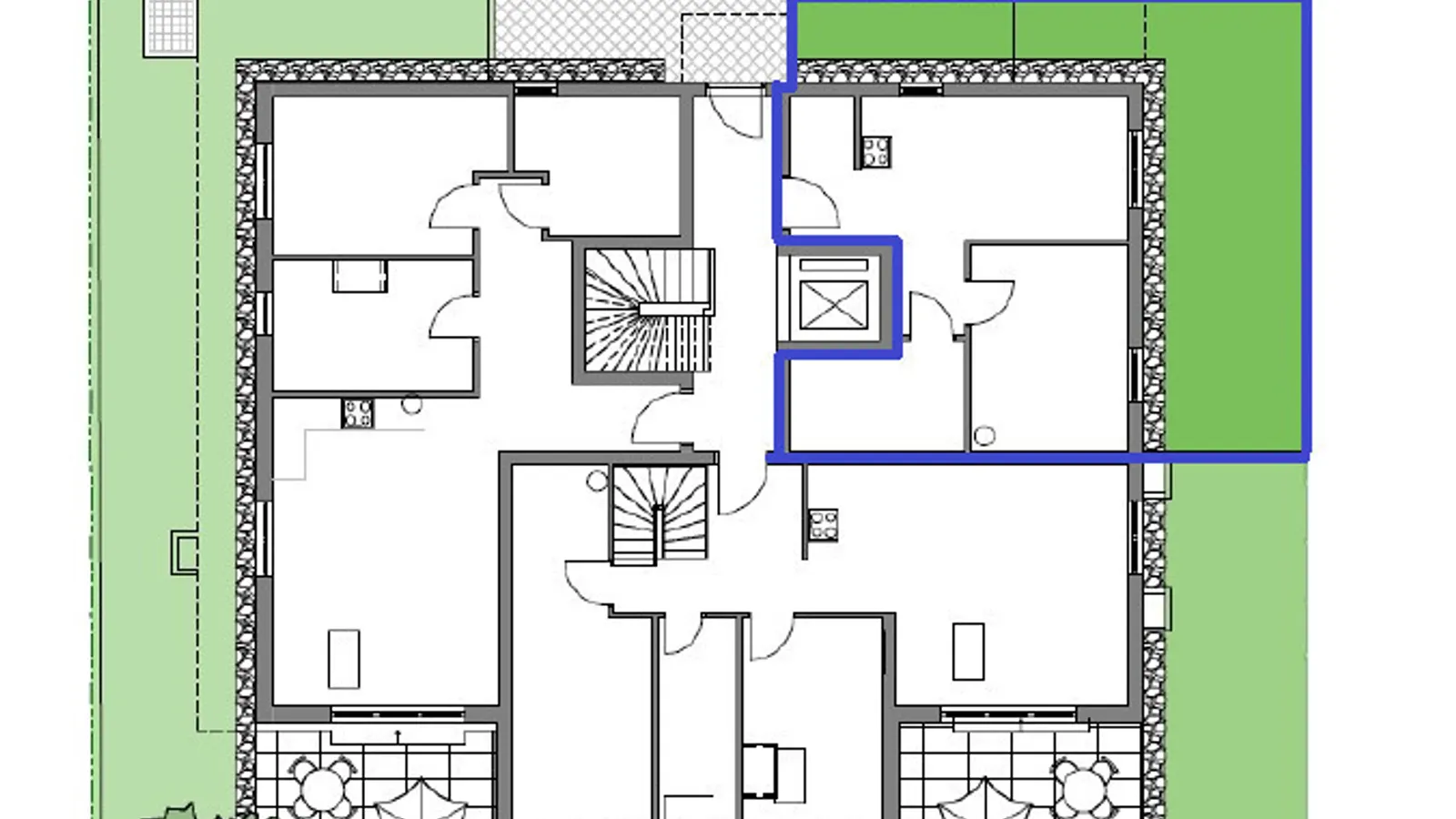 Neubau in Haunwöhr: 2-Zimmer-Gartenwohnung - Bild 8