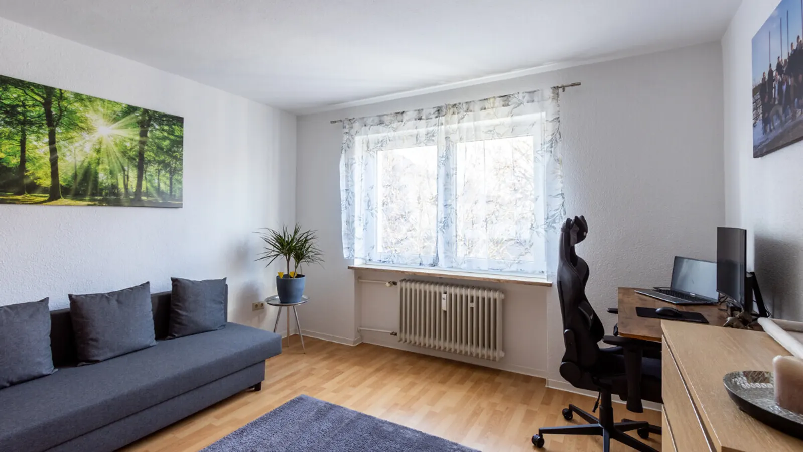 Geräumige 3-Zimmer-Wohnung mit Garten in Haunwöhr - Bild 2