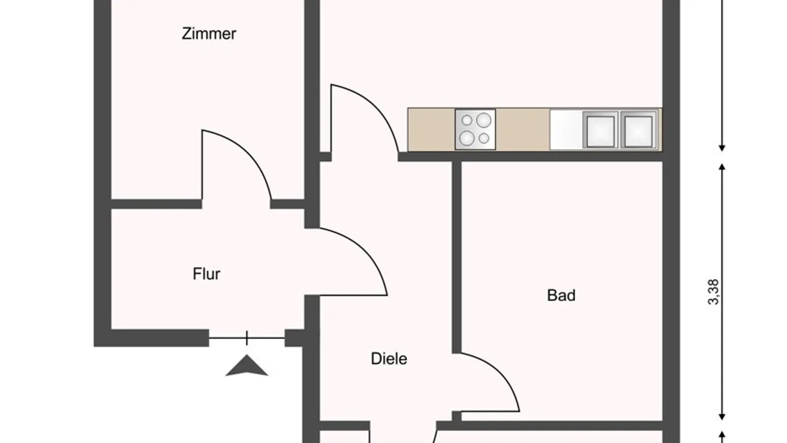 Gut geschnittene 3 Zimmer in Top Lage - Bild 14