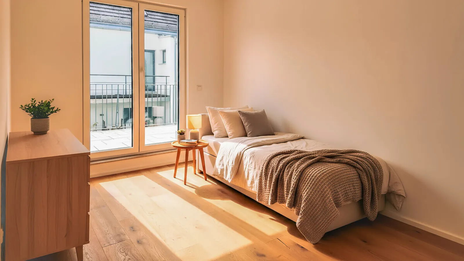 Sofort bezugsfreier Neubau: 3-Zimmer-Wohnung mit XXL-Balkon - Bild 6