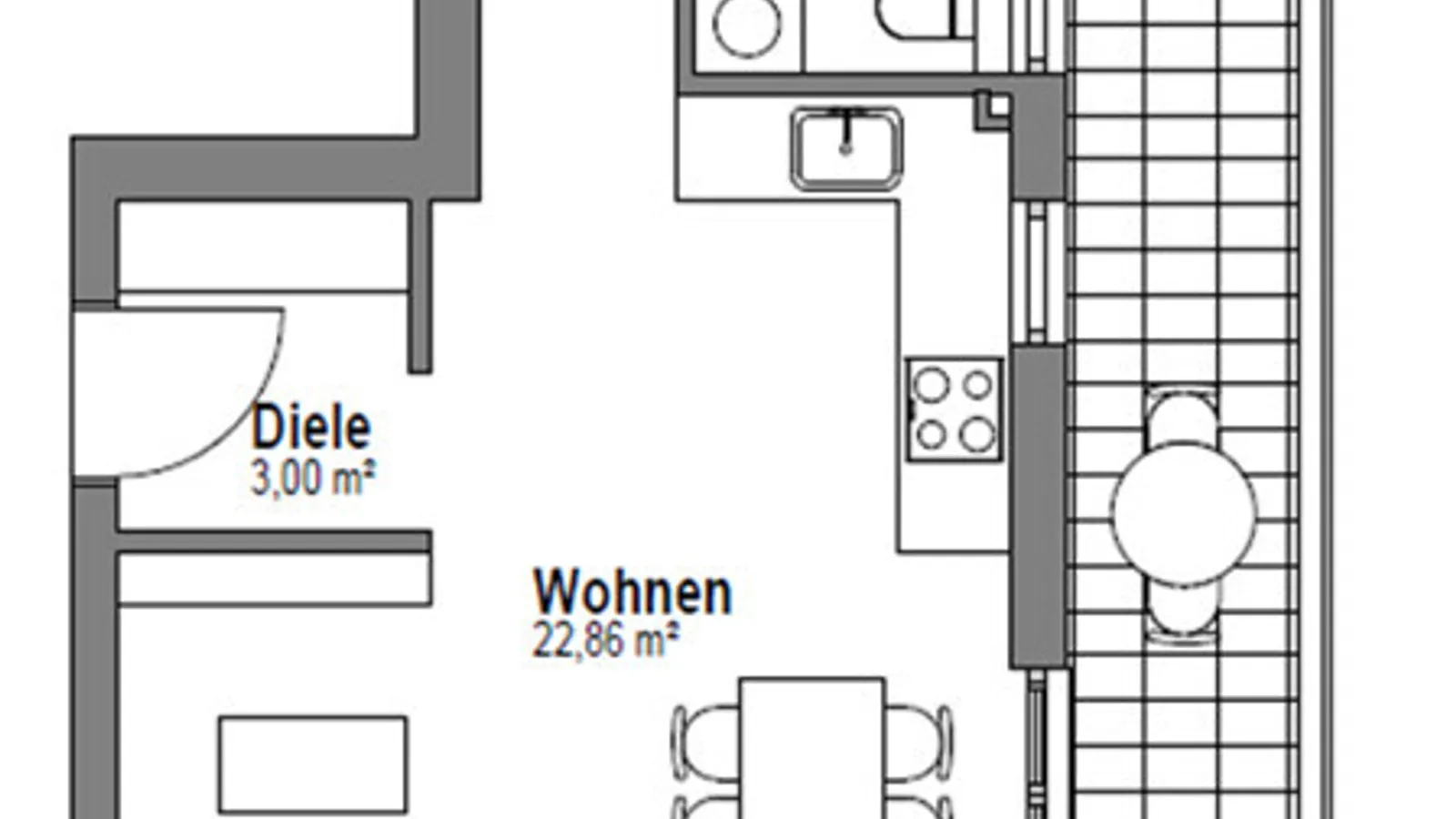 Sofort bezugsfreier Neubau: 2-Zimmer-Wohnung mit Balkon - Bild 10