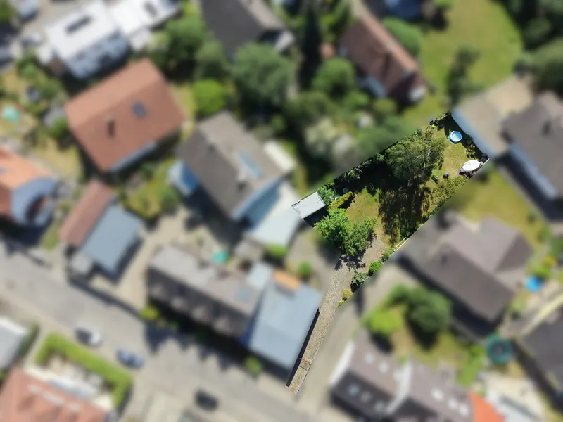 Baugrundstück für Ihr neues Einfamilienhaus? 482 m² großes Hinterliegergrundstück in ruhiger Lage!