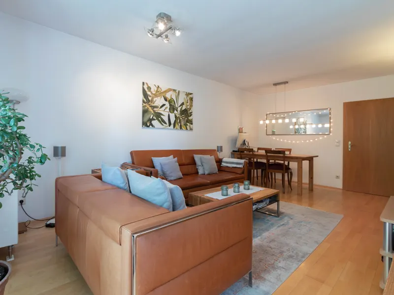 Attraktive 3-Zimmer-Erdgeschosswohnung mit Garten