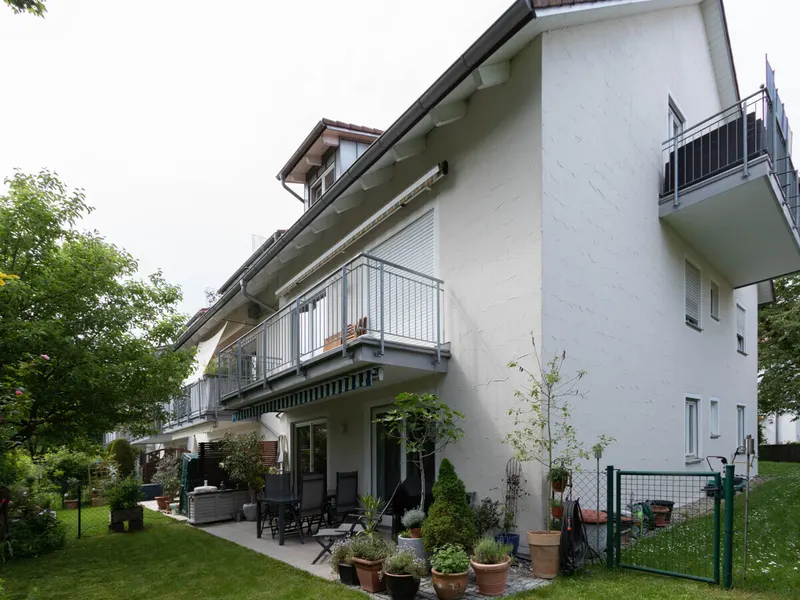 Attraktive 3-Zimmer-Erdgeschosswohnung mit Garten